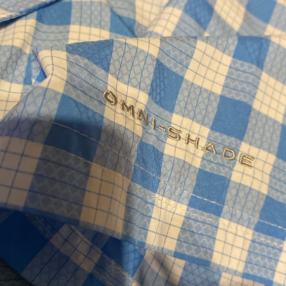 Columbia Sportswear Men’s Blue & White Casual Button Down Shirt. Size XXL/2TG - Picture 4 of 7